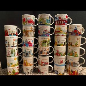 You are here collection Starbucks coffee mugs